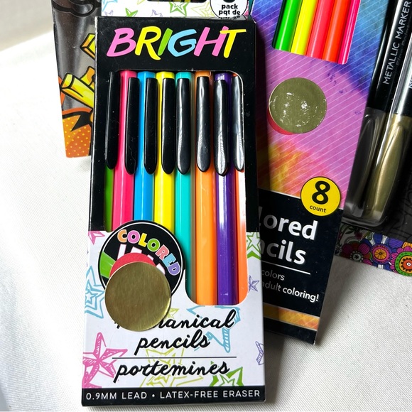 ADULT COLORING BOOK SET #6 - Picture 14 of 15